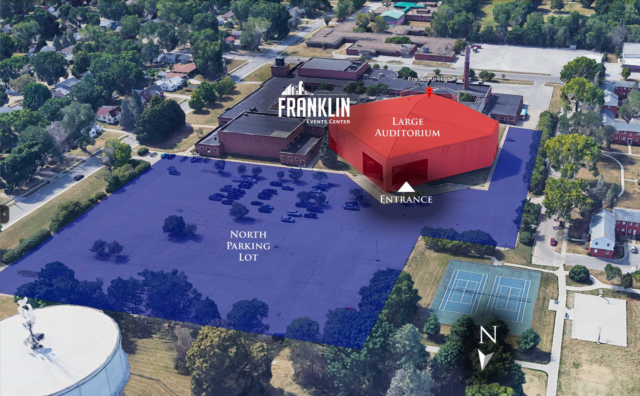Franklin-LA-Aerial-Map